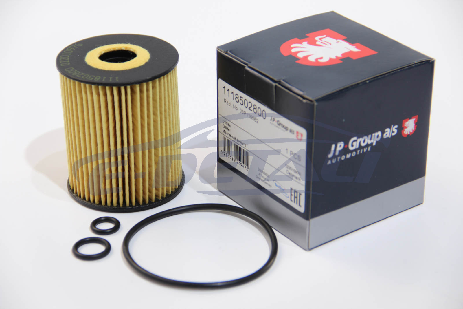1118502800 JP GROUP JP GROUP VW Фильтр масляный Polo,Skoda Romster,Seat Ibiza 1.2TDI 06-